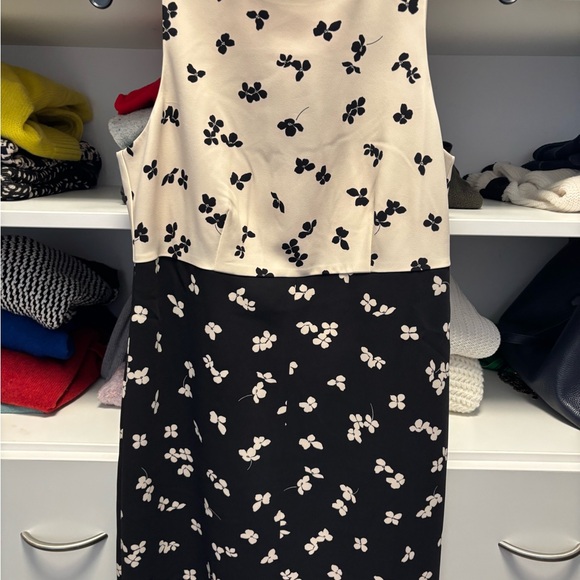 Ann Taylor Black and White Floral Dress - Picture 7 of 8